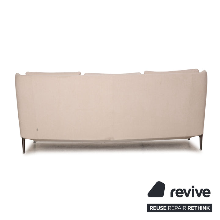 B&B Italia Èdouard Stoff Sofa Rosé Dreisitzer Couch