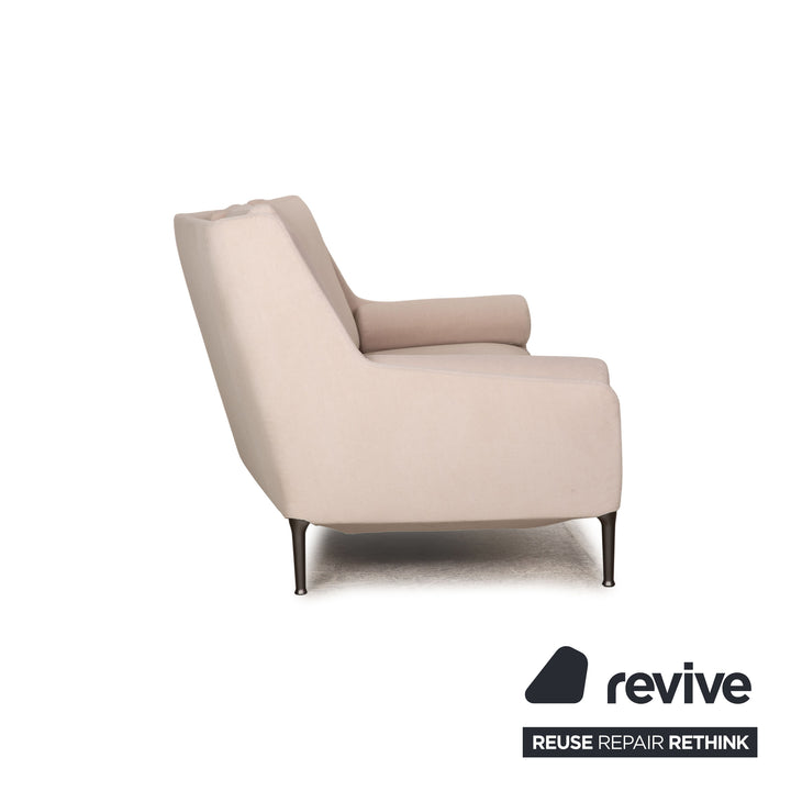 B&B Italia Èdouard Stoff Sofa Rosé Dreisitzer Couch