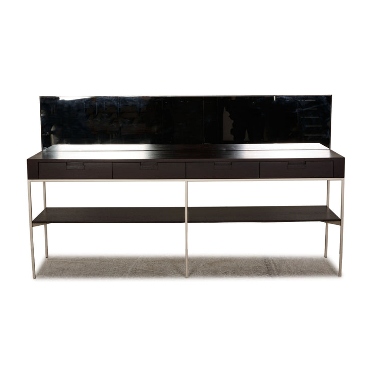 B&amp;B Italia wooden sideboard brown wenge