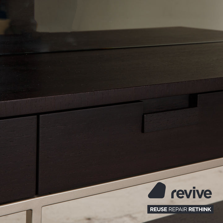 B&amp;B Italia wooden sideboard brown wenge