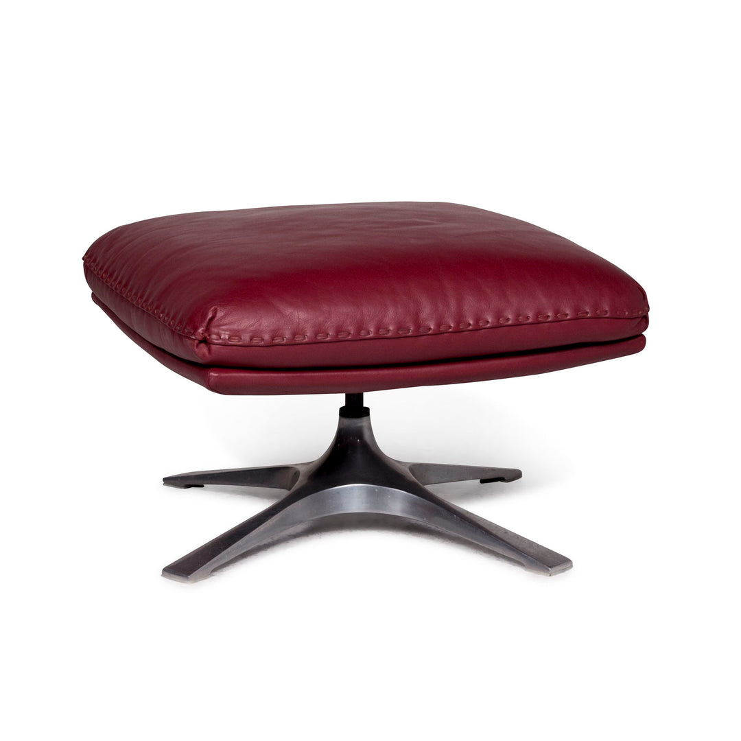 de Sede DS 31 Leder Hocker Rot #9500