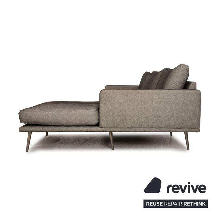 BoConcept Carlton Canapé d'angle en tissu gris