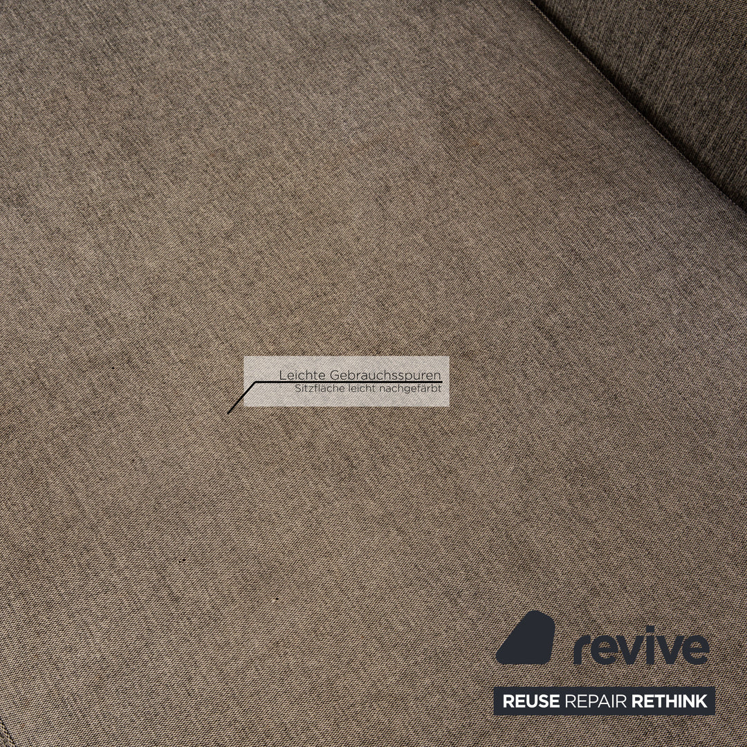 BoConcept Carlton Canapé d'angle en tissu gris