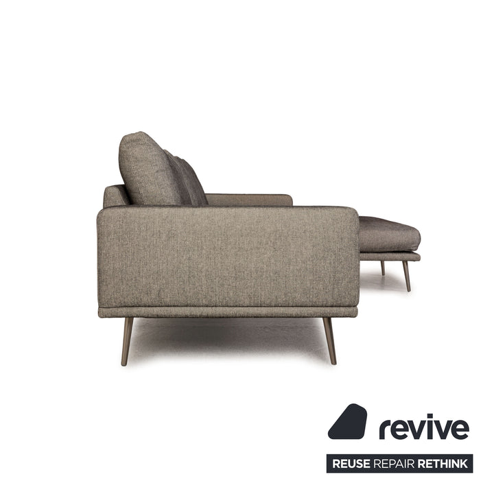BoConcept Carlton Canapé d'angle en tissu gris