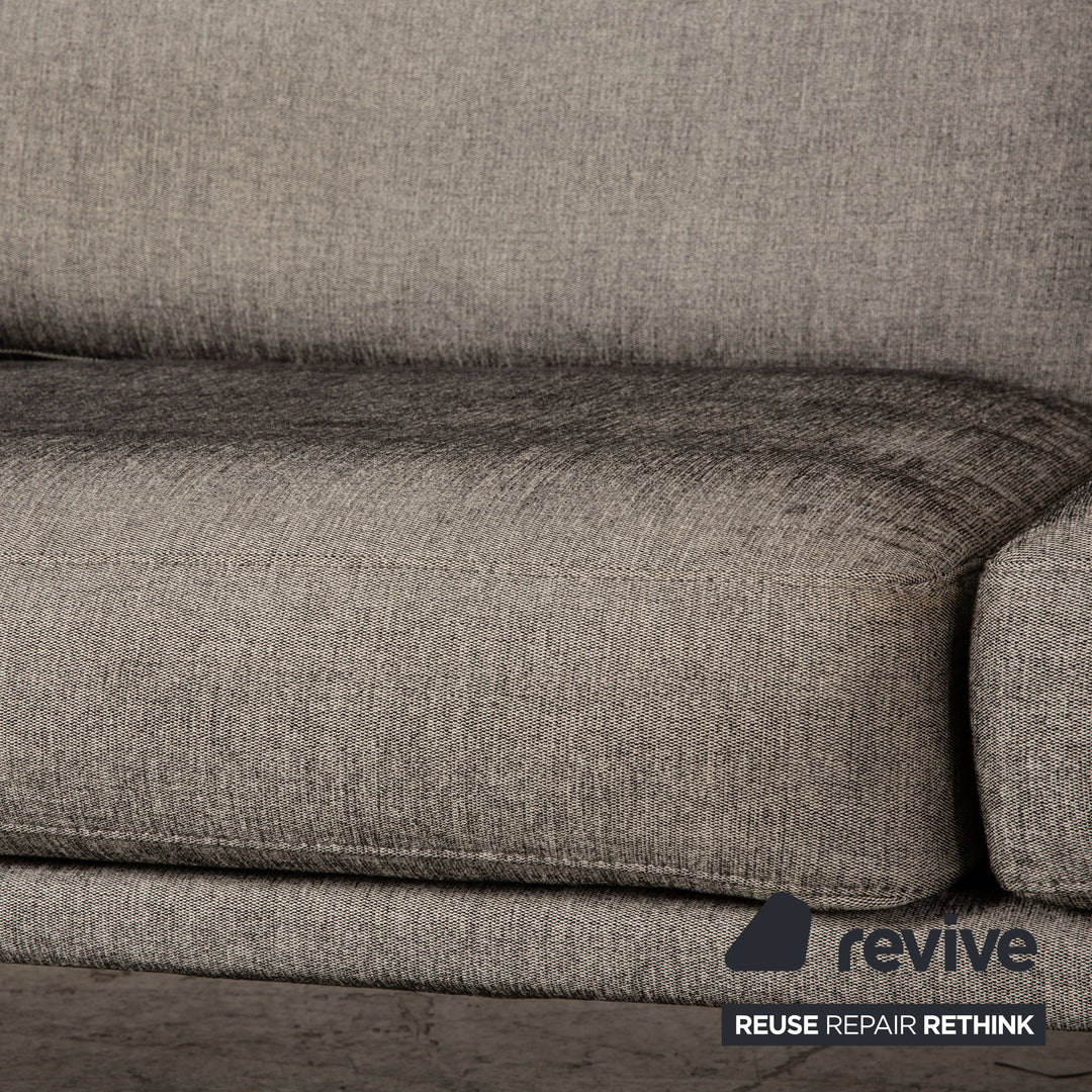 BoConcept Carlton Canapé d'angle en tissu gris