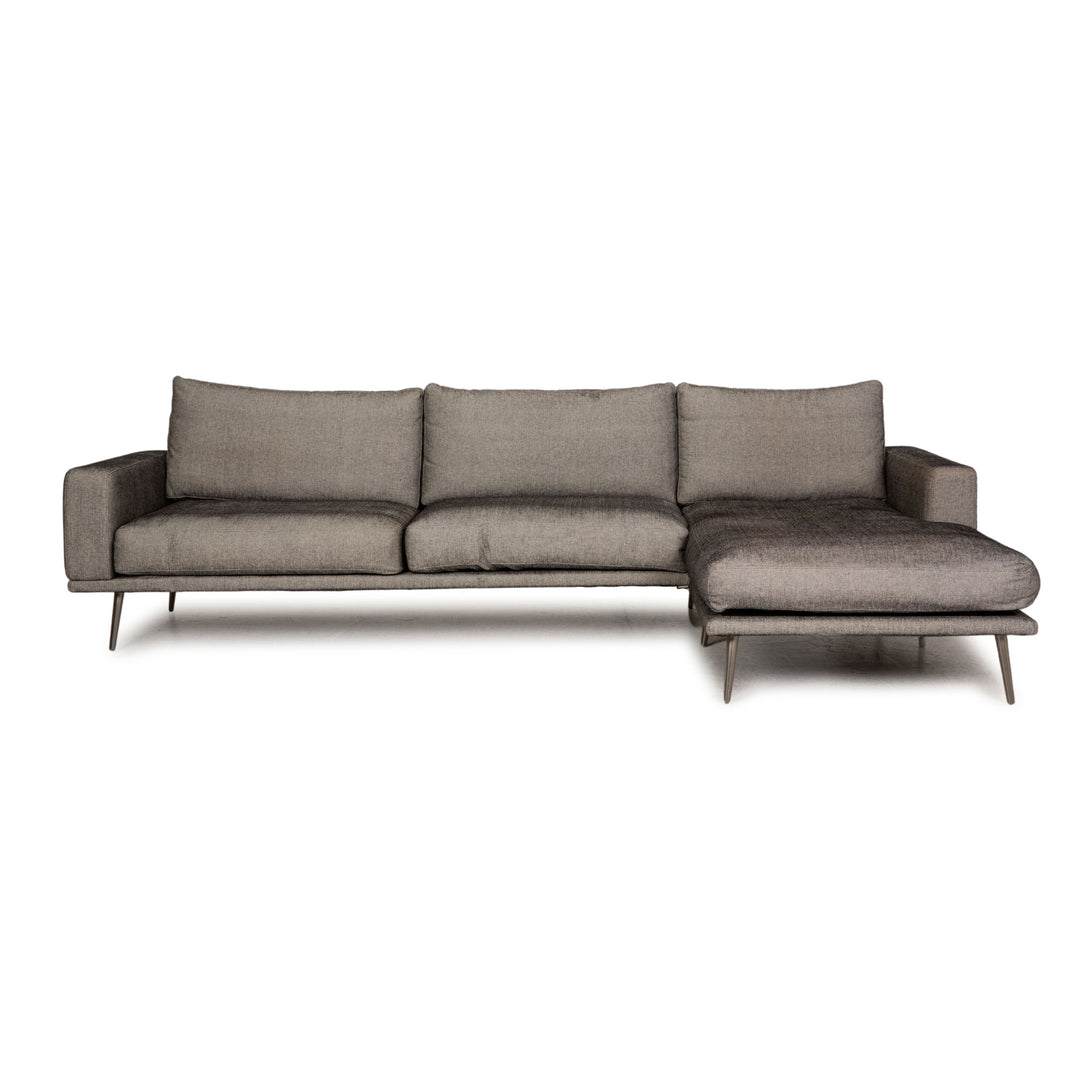 BoConcept Carlton Canapé d'angle en tissu gris
