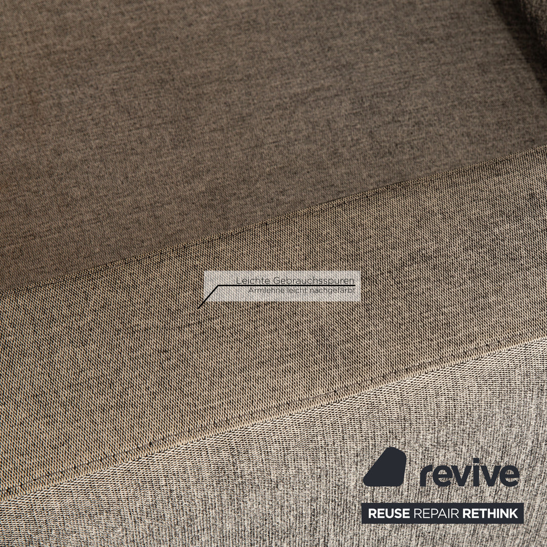 BoConcept Carlton Canapé d'angle en tissu gris
