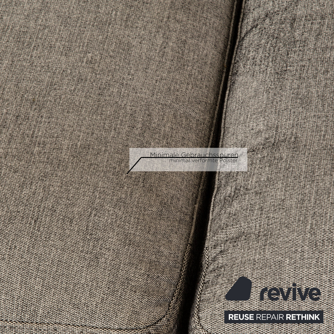 BoConcept Carlton Canapé d'angle en tissu gris