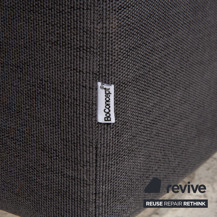 BoConcept Cenova Fabric Sofa Dark Gray Corner Sofa Couch