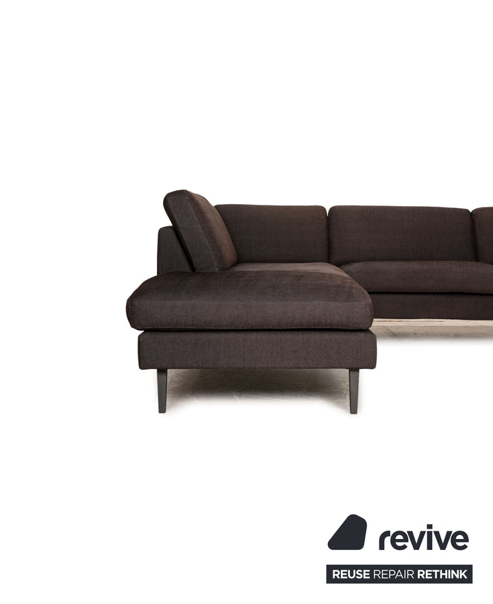 BoConcept Osaka canapé en tissu anthracite canapé d'angle