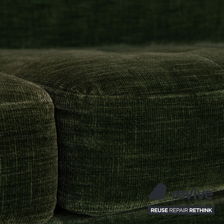 BoConcept Osaka Fabric Sofa Set Three Seater Green Sofa Couch