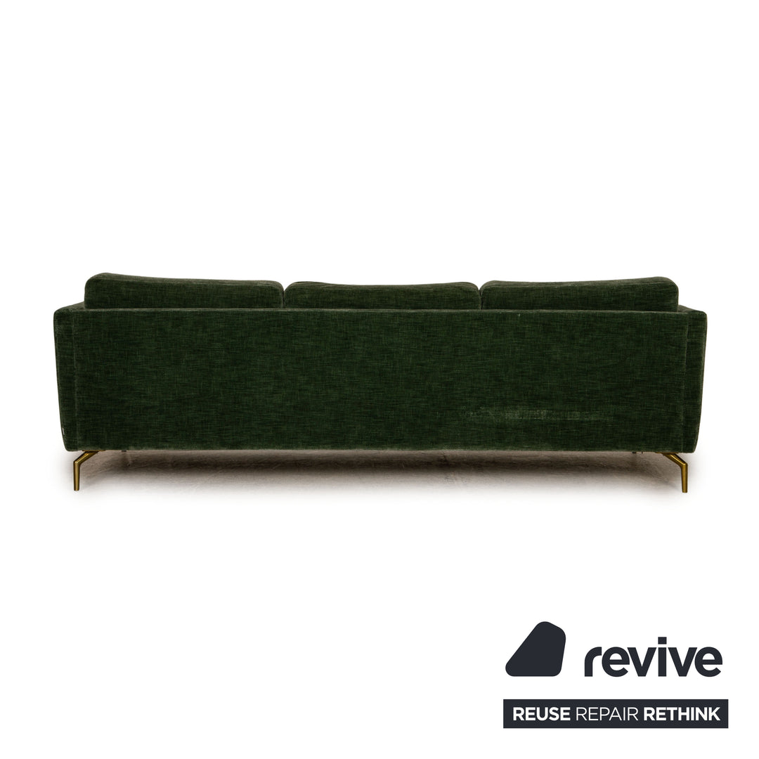 BoConcept Osaka Fabric Sofa Set Three Seater Green Sofa Couch