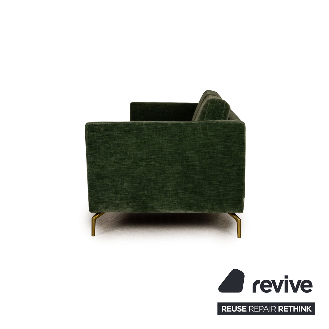 BoConcept Osaka Fabric Sofa Set Three Seater Green Sofa Couch