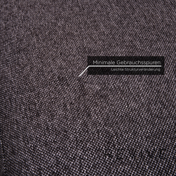 BoConcept fabric corner sofa anthracite gray sofa couch #13864