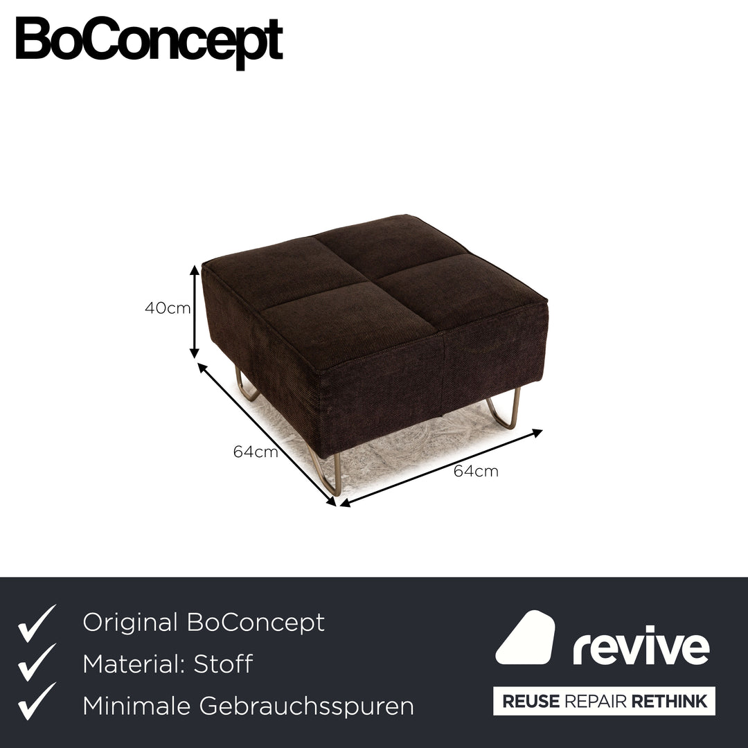 Tabouret BoConcept en tissu noir