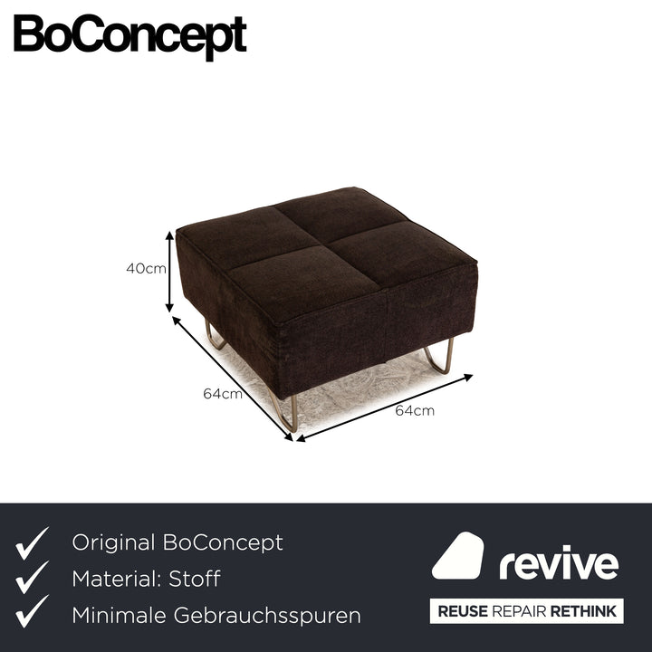 Tabouret BoConcept en tissu noir