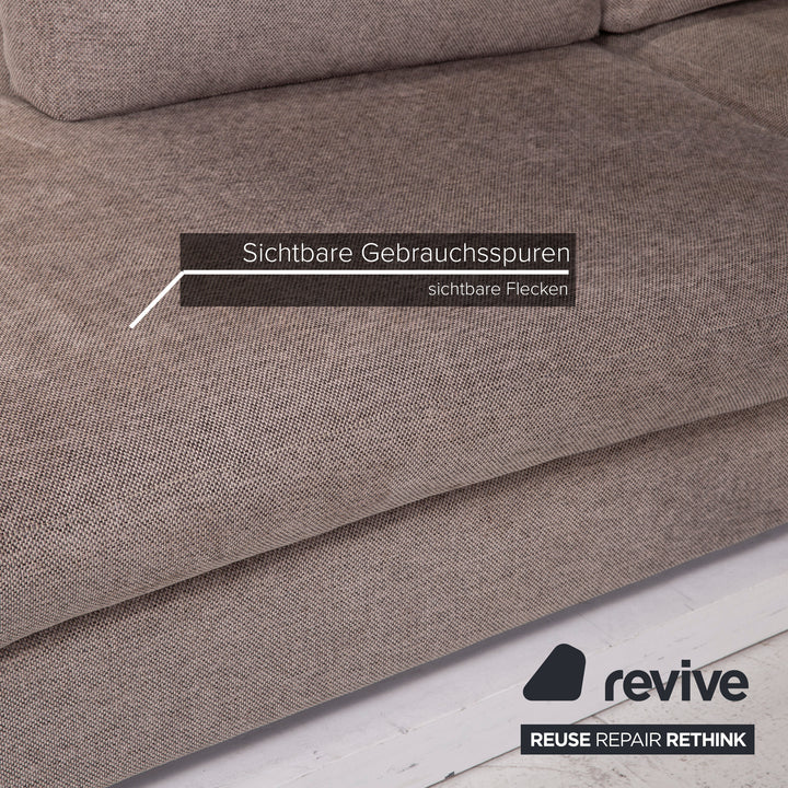 BoConcept fabric sofa beige corner sofa #15269