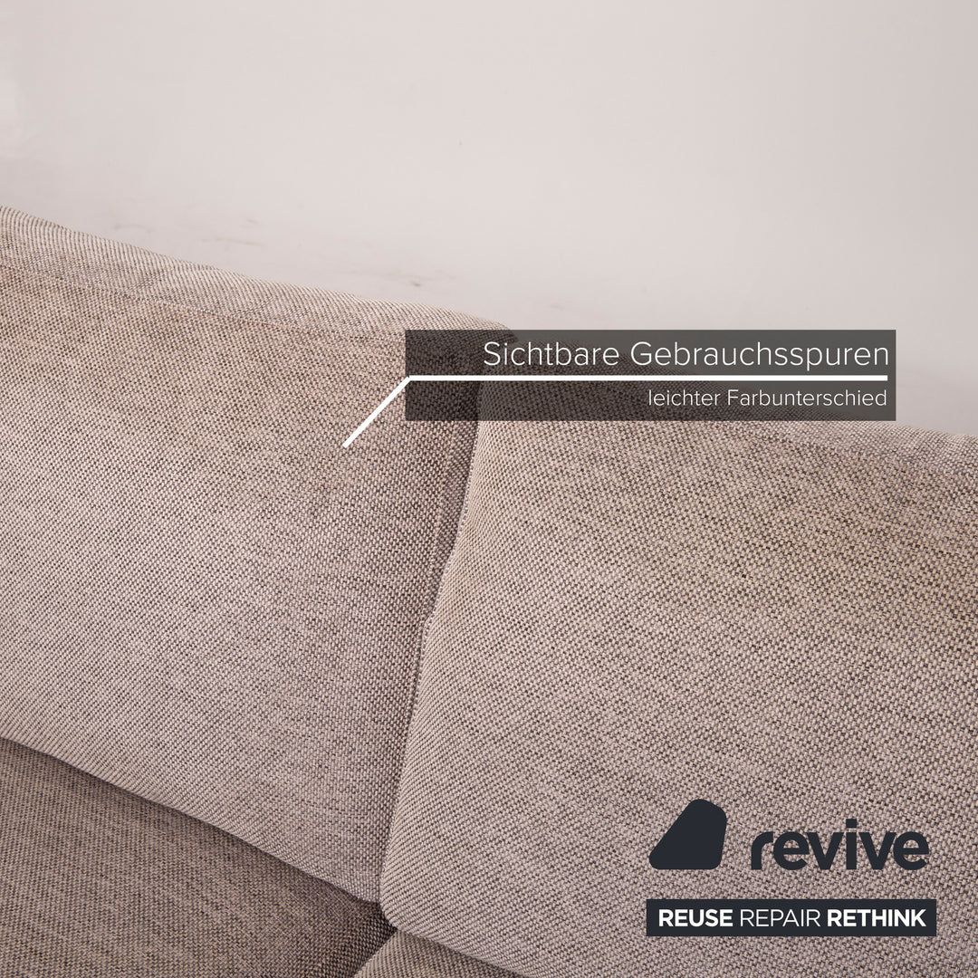 BoConcept fabric sofa beige corner sofa #15269