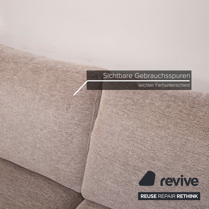BoConcept fabric sofa beige corner sofa #15269