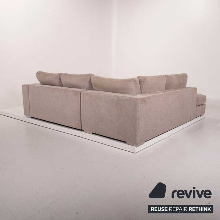 BoConcept fabric sofa beige corner sofa #15269