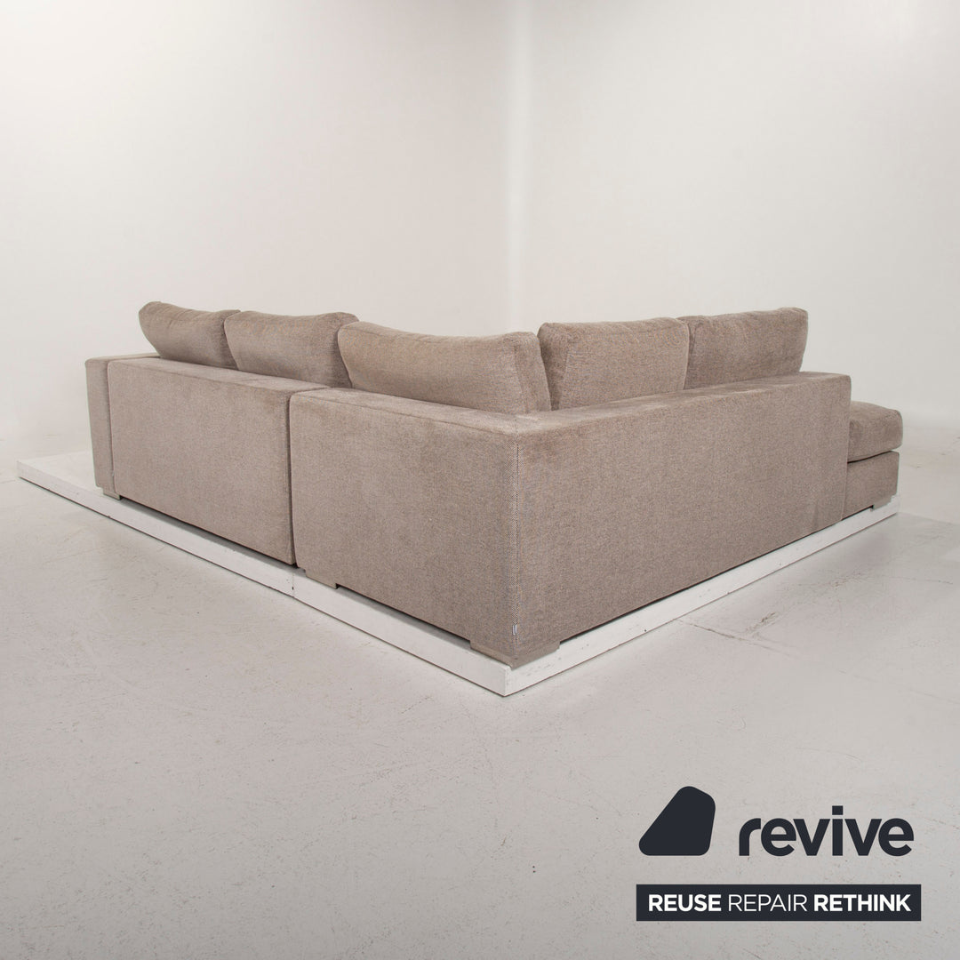 BoConcept fabric sofa beige corner sofa #15269