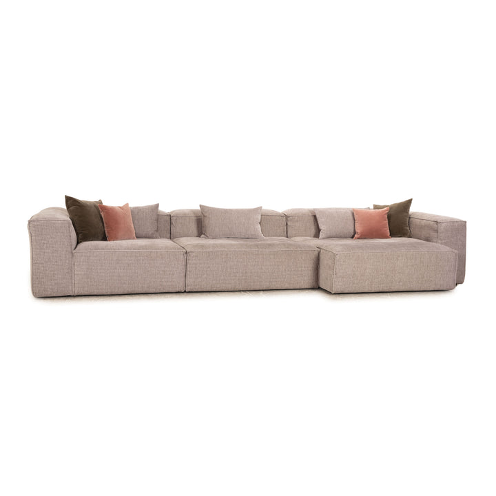 Bolia Cosima Canapé d'angle en tissu Gris Canapé