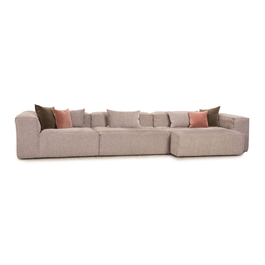 Bolia Cosima Canapé d'angle en tissu Gris Canapé