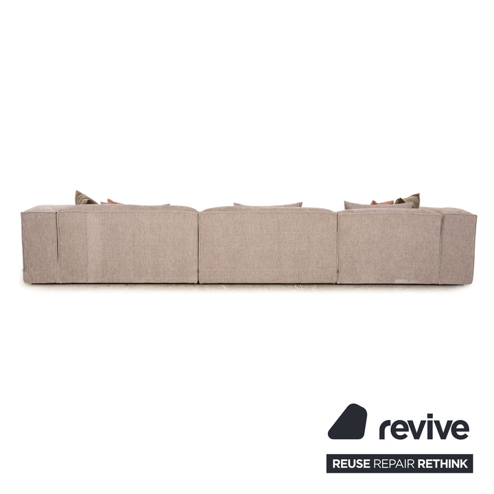 Bolia Cosima Canapé d'angle en tissu Gris Canapé