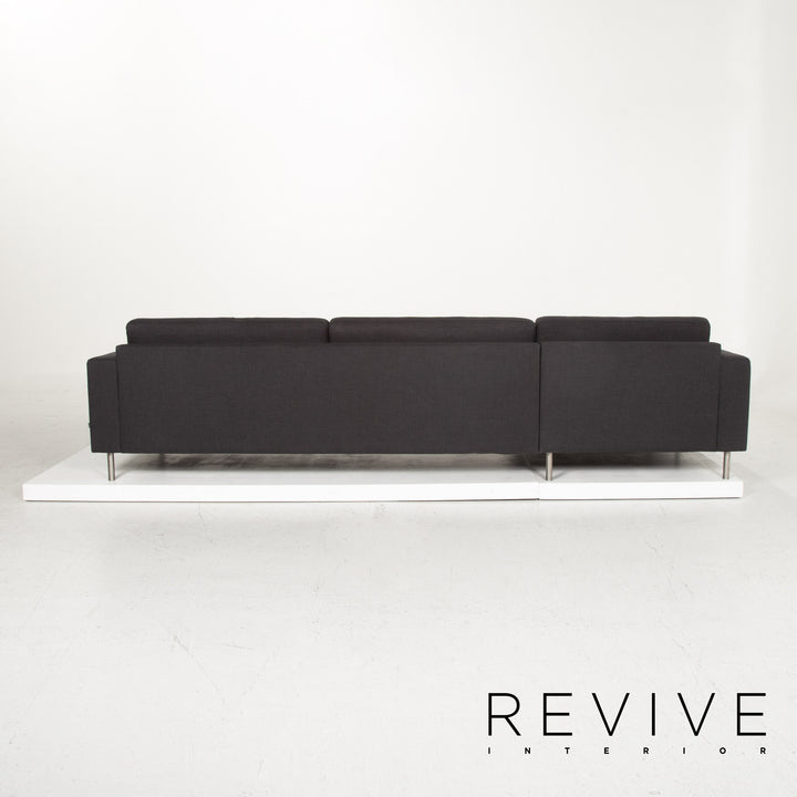 Bolia fabric corner sofa anthracite gray sofa couch #13366