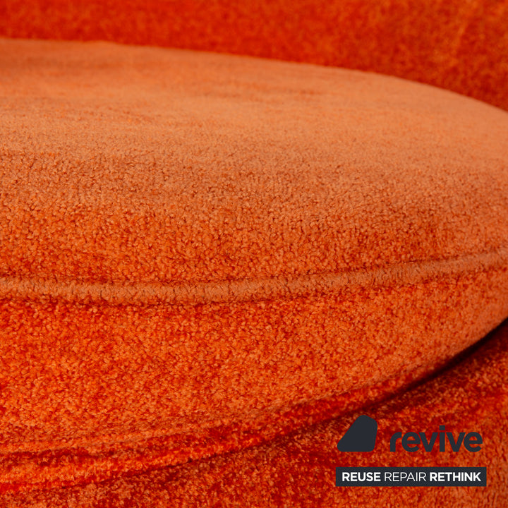 Fauteuil de piscine Bretz en tissu orange