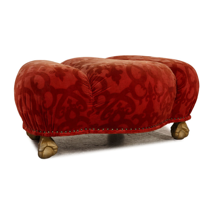 Bretz fabric stool red