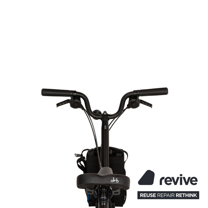 Brompton Electric C Line 2022 Aluminium E-City Bike Noir Vélo Pliant