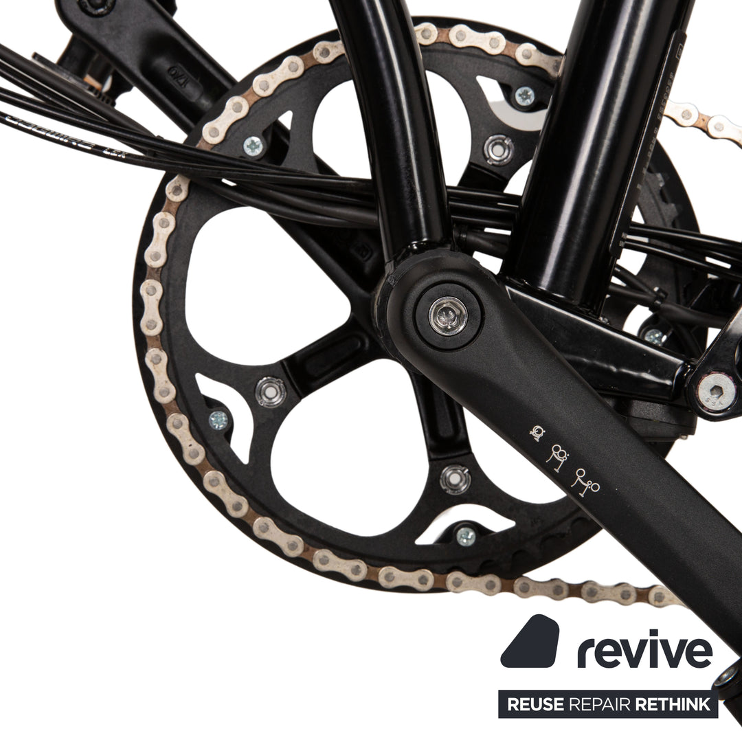 Brompton Electric C Line 2022 Aluminium E-City Bike Noir Vélo Pliant