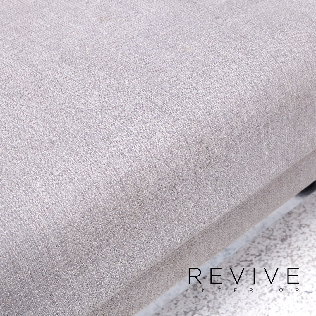 Brühl Moule Canapé d'angle en tissu gris #8370