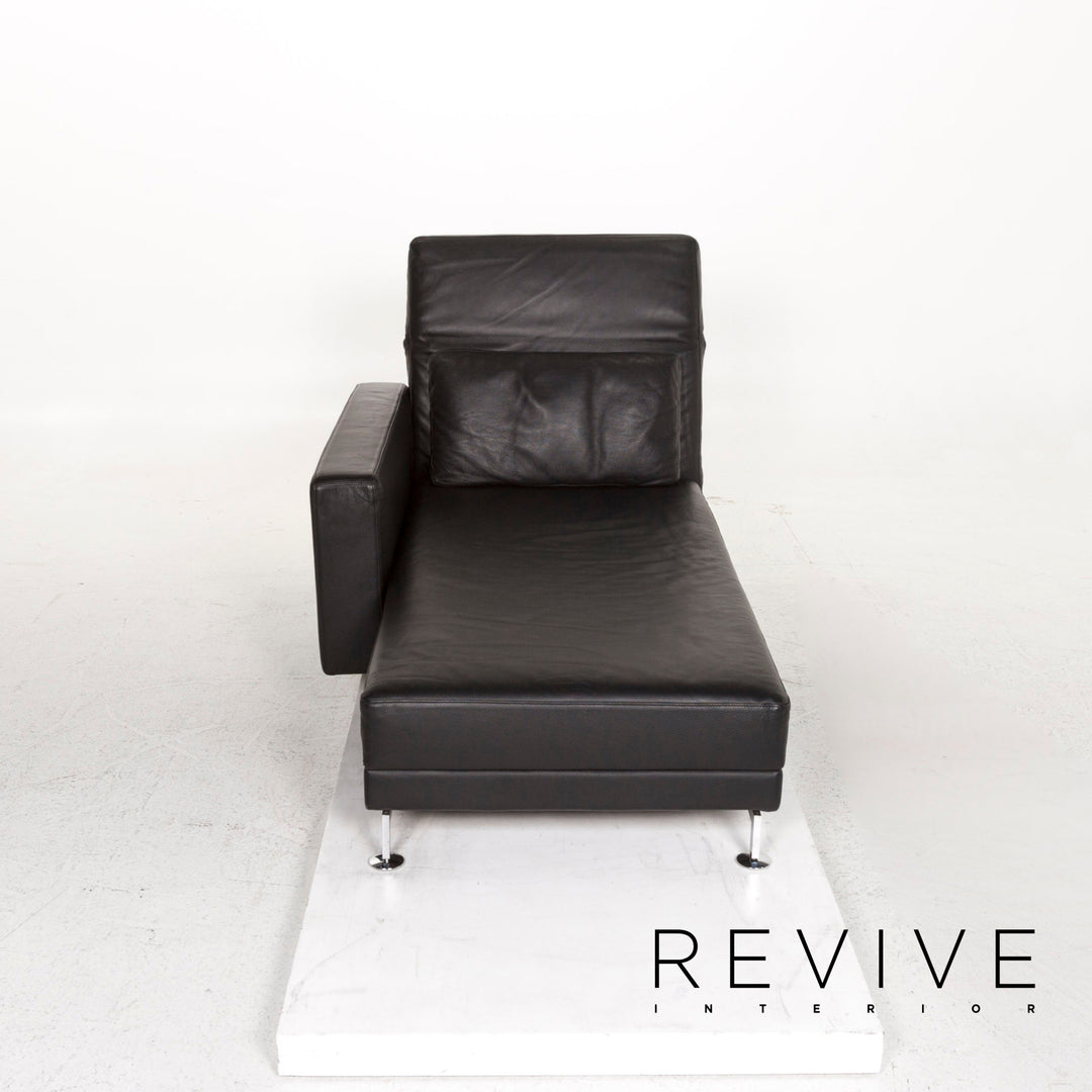 Brühl &amp; Sippold Moule leather lounger black function relaxation function #12901