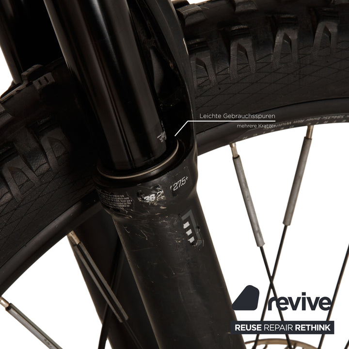 Bulls E-STREAM EVO AM 4 750 27.5+ 2019 Aluminum E-Mountain Bike Black RH 49 Bicycle Fully