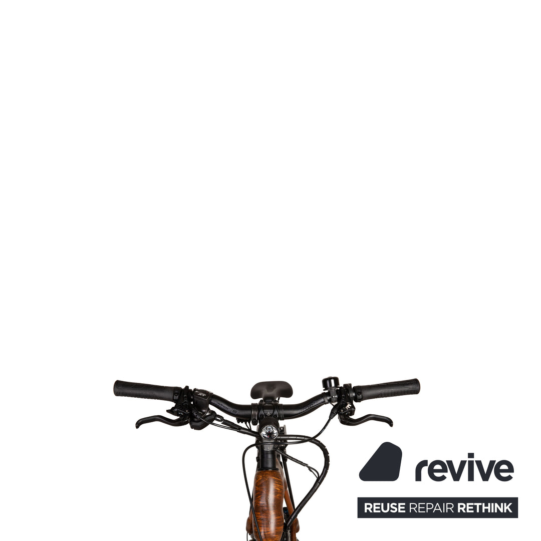 by Boo my Jacobu 2021 Vélo de randonnée électrique en bambou Marron RH 55 Vélo