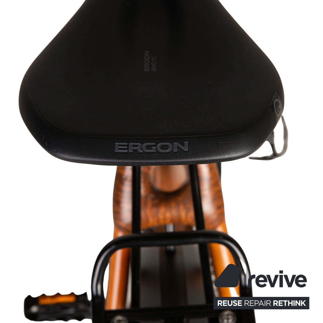 by Boo my Jacobu 2021 Vélo de randonnée électrique en bambou Marron RH 55 Vélo