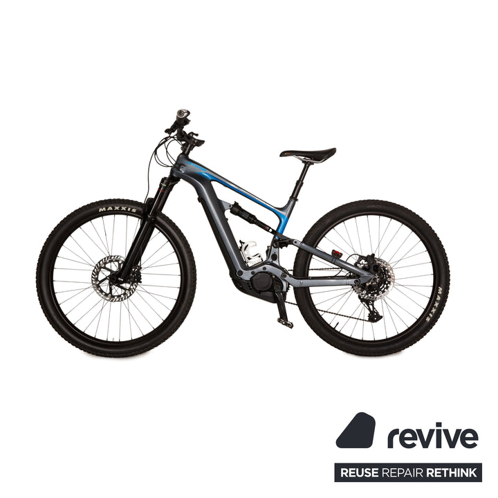 Cannondale HABIT NEO 3 2020 Carbon E-Mountainbike Gray Blue RG M Bicycle Fully