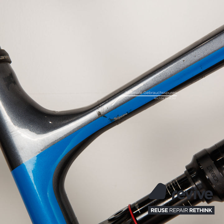 Cannondale HABIT NEO 3 2020 Carbon E-Mountainbike Gray Blue RG M Bicycle Fully