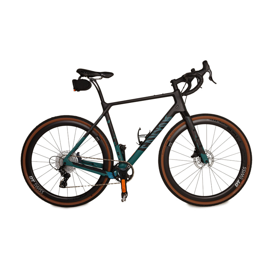 Canyon GRIZL CF SLX 8 1BY Vélo de route en carbone noir vert RG L Vélo Gravel Bike