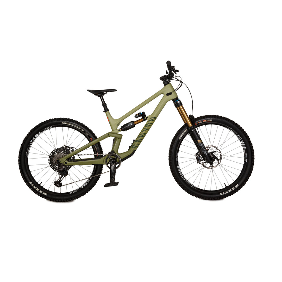 Canyon TORQUE CF 9 27.5 2022 Carbon Mountainbike Olivgrün RG M Fahrrad Fully Freeride