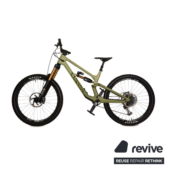 Canyon TORQUE CF 9 27.5 2022 Carbon Mountainbike Olivgrün RG M Fahrrad Fully Freeride