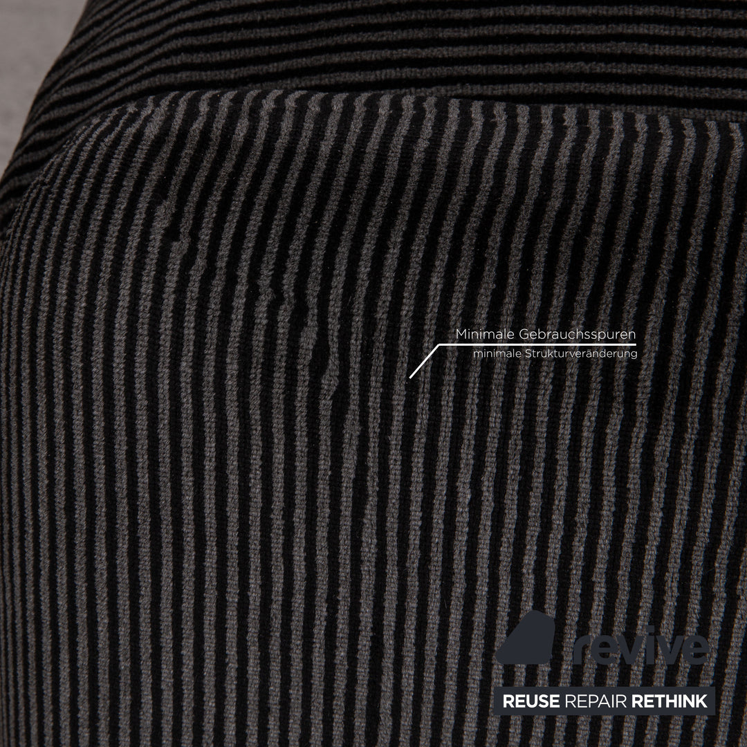 Cassina Maralunga Stoff Hocker Grau