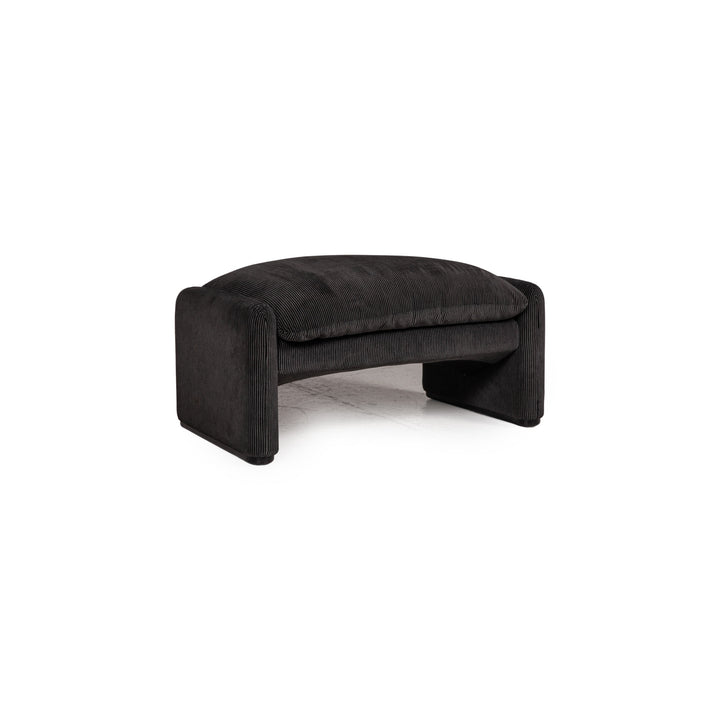 Cassina Maralunga Stoff Hocker Grau