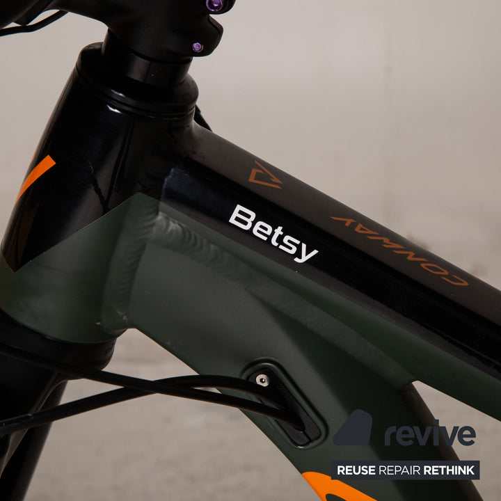 Conway Ewme 827 mx 2020 E-Mountainbike Fully Dark Green RG L Bicycle
