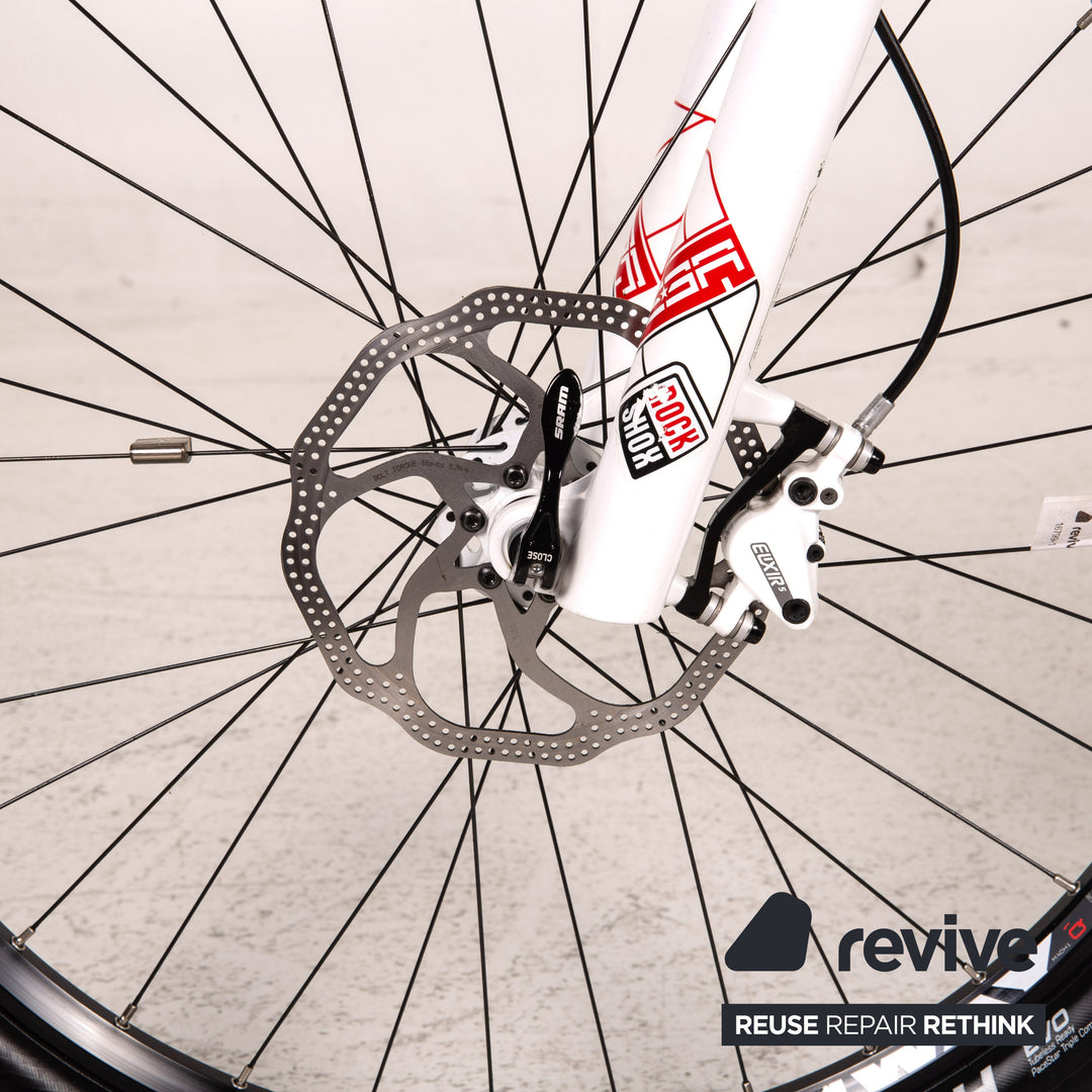 Conway Q MF 800 2020 Mountain Bike White Red Fully RH 56 Bicycle Bike