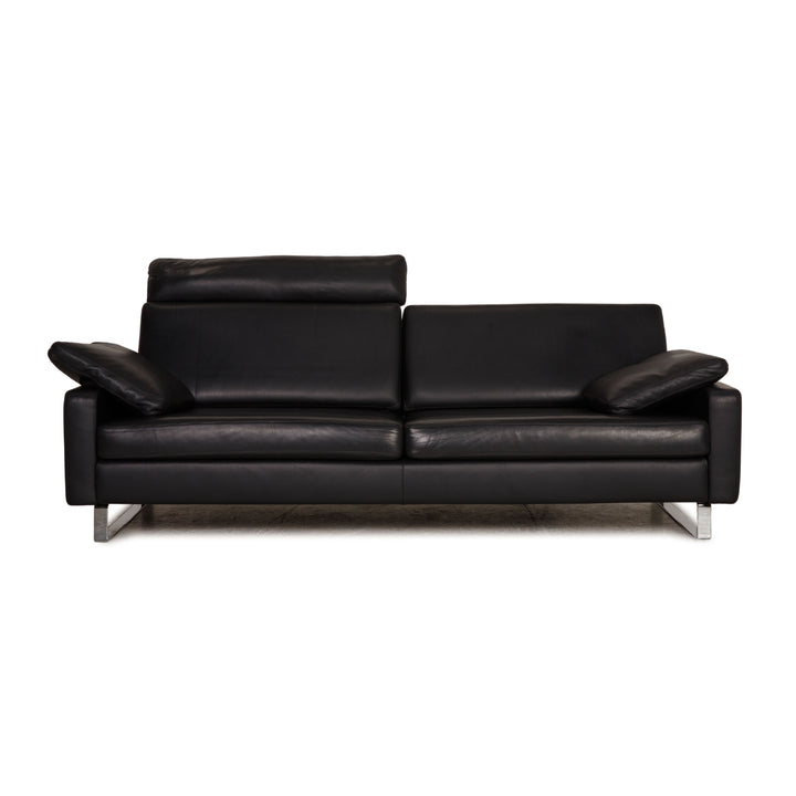 Cor Conseta Anthracite Sofa Black Three Seater