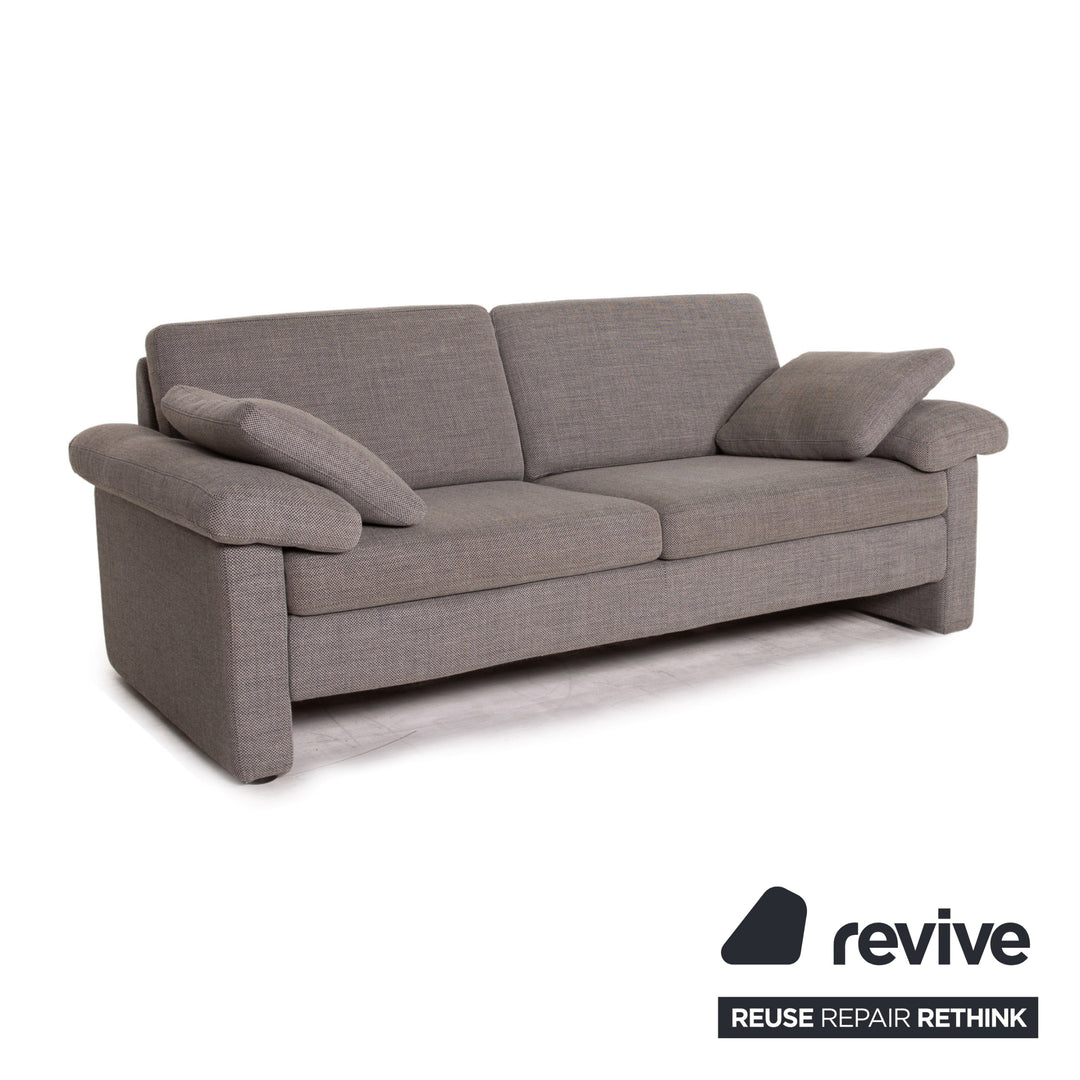 Cor Conseta Stoff Sofa Grau Zweisitzer Couch