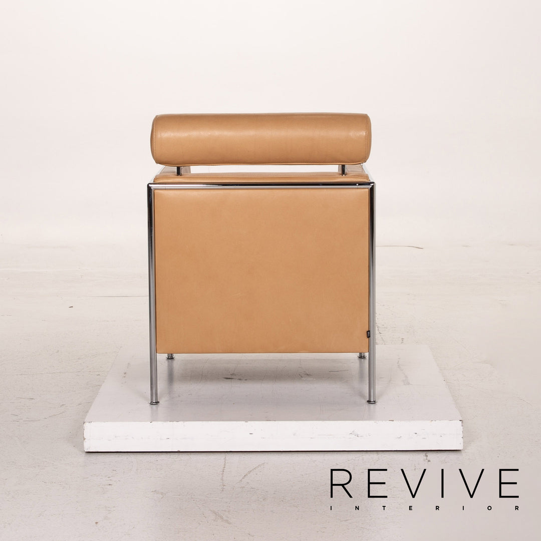 Cor Nemo Leather Armchair Beige #15574